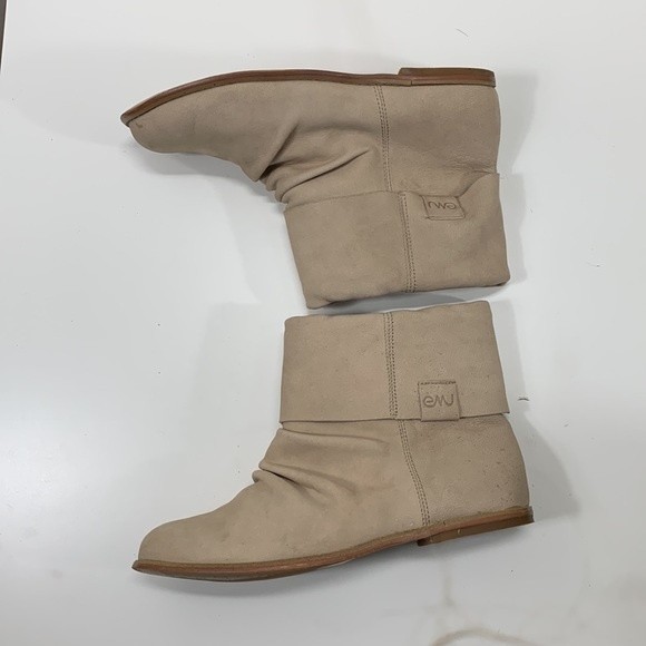 EMU soft tan sheepskin ankle boots size 9 - Picture 5 of 11